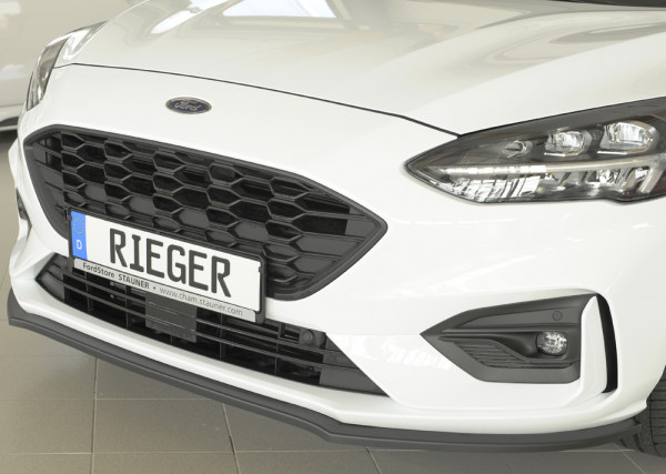 Rieger Spoilerschwert matt schwarz für Ford Focus 4 (DEH) 5-tür. (Turnier) 09.18-03.22 (bis Facelift