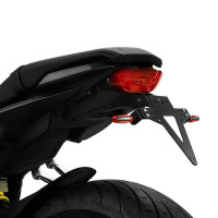 Kennzeichenhalter passend für Honda CB650R / CBR650R 19-20, verstellbar, schwarz, inkl. Reflektorhal Kennzeichenhalter passend für Honda CB650R / CBR650R 19-20, verstellbar, schwarz, inkl. Reflektorhal