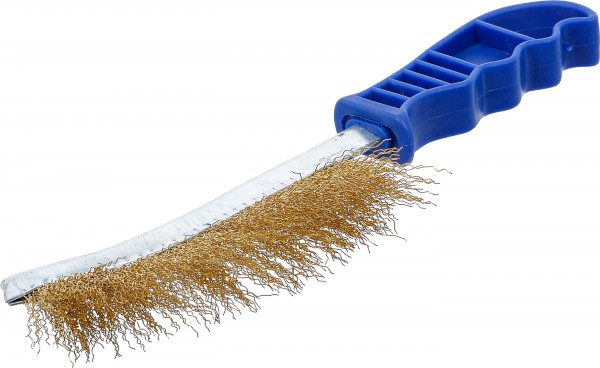 Drahtbürste mit Messingborsten 260 mm