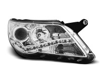 Scheinwerfer Tageslicht Chrom passend für VW Tiguan 10.07-11 Scheinwerfer Tageslicht Chrom passend für VW Tiguan 10.07-11