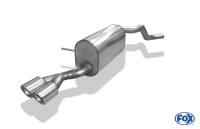 FOX Endschalldämpfer 2x76 passend für Renault Captur FOX Endschalldämpfer 2x76 passend für Renault Captur