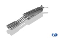 FOX Endschalldämpfer passend für Skoda Octavia 1U 2x76 Typ 13 FOX Endschalldämpfer passend für Skoda Octavia 1U 2x76 Typ 13