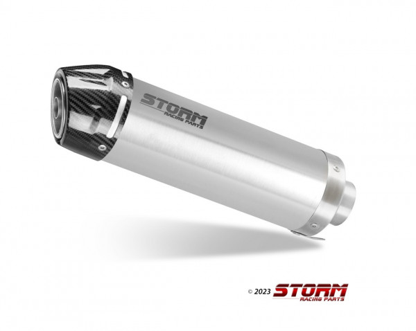 STORM by MIVV GP-C Edelstahl Endschalldämpfer passend für Suzuki GSF 650 Bandit 07-15
