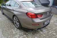 Heckansatz BMW 6er GRAN COUPÉ Schwarz Hochglanz
