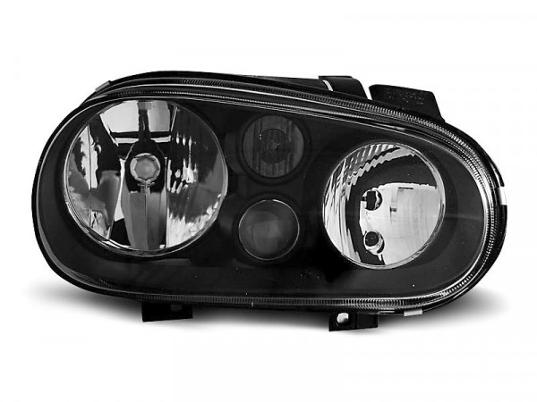 Scheinwerfer schwarz passend für VW Golf 4 09.97-09.03
