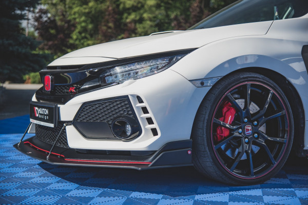 Racing Diffusor Heck Ansatz passend für Honda Civic X Type R