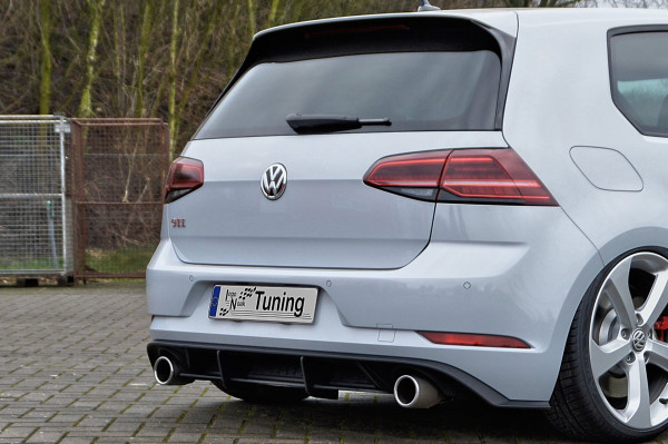 Heckansatz Diffusor passend für VW Golf 7 GTI Facelift