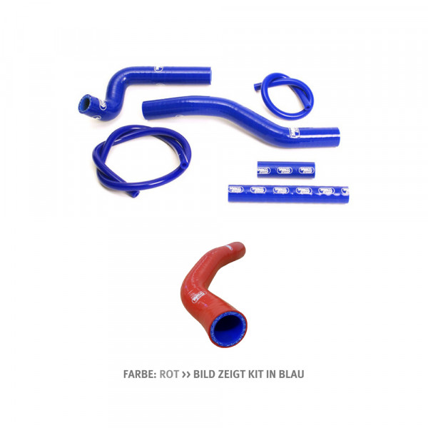 SAMCO SPORT Siliconschlauch Kit passend für Suzuki RM125 2001-2012 rot