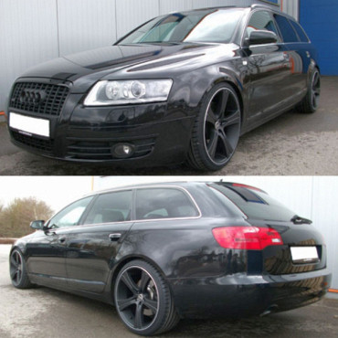 K.A.W. PlusKit Sportfahrwerk für Audi A6 Quattro Avant 4FQ ab 03/2005 bis 08/2011