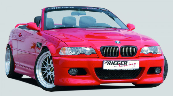 Rieger Spoilerstoßstange für BMW 3er E46 Lim. 01.00-01.02