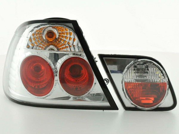 Rückleuchten Set BMW 3er Coupe Typ E46 99-02 chrom
