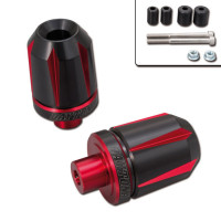 Daytona Lenkergewichte Scratch rot eloxiert passend für 7/8" und 1" Lenker (Ø14–19 mm) Daytona Lenkergewichte Scratch rot eloxiert passend für 7/8" und 1" Lenker (Ø14–19 mm)