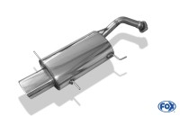 FOX Endschalldämpfer passend für Mazda MX3 Typ EC 1,6l 79kW - 135x80 Typ 53 FOX Endschalldämpfer passend für Mazda MX3 Typ EC 1,6l 79kW - 135x80 Typ 53