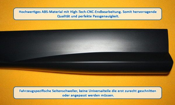 RDX Seitenschweller passend für Audi A3 8L Turbo-R