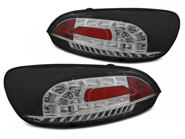 LED Rücklichter schwarz passend für VW Scirocco Iii 08-04.14