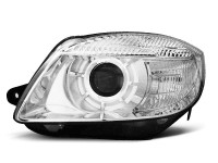Scheinwerfer chrom passend für Skoda Fabia 07-03.10, Roomster 06-03.10 Scheinwerfer chrom passend für Skoda Fabia 07-03.10, Roomster 06-03.10