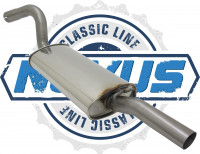 Novus Classic Line Edelstahl Endschalldämpfer passend für Audi 80 90 2.0/2.2/2.3 Novus Classic Line Edelstahl Endschalldämpfer passend für Audi 80 90 2.0/2.2/2.3