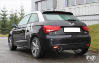 FOX Endschalldämpfer 2x90 Typ 16 passend für Audi A1 8X FOX Endschalldämpfer 2x90 Typ 16 passend für Audi A1 8X