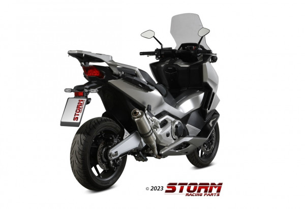 STORM by MIVV GP Endschalldämpfer Edelstahl passend für Honda Forza 750 (21-25)