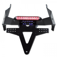 Kennzeichenhalter passend für Honda CBR600RR 07-12 verstellbar schwarz inkl. Reflektorhalter Kennzeichenhalter passend für Honda CBR600RR 07-12 verstellbar schwarz inkl. Reflektorhalter