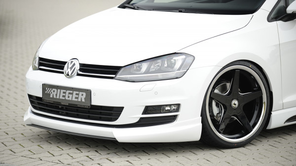 Rieger Spoilerschwert carbon look für VW Golf 7 5-tür. 10.12-12.16 (bis Facelift)