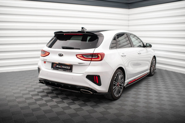Heck Ansatz Flaps Diffusor passend für Kia Ceed GT Mk3