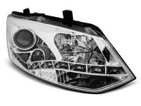 Scheinwerfer True DRL Chrom passend für VW Polo 6R 09–03/14 Scheinwerfer True DRL Chrom passend für VW Polo 6R 09–03/14