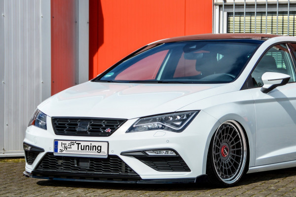 Cup Frontspoilerlippe mit Wing ABS Seat Leon 5F Facelift FR Cupra