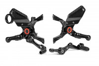 GILLES MUE2 Fußrastenanlage passend für BMW S1000R 2R99 schwarz GILLES MUE2 Fußrastenanlage passend für BMW S1000R 2R99 schwarz