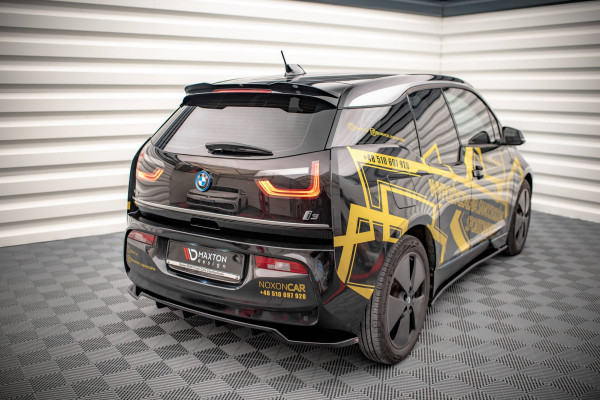 Mittlerer Diffusor Heck Ansatz DTM Look Für BMW I3 Mk1 Facelift Carbon Look