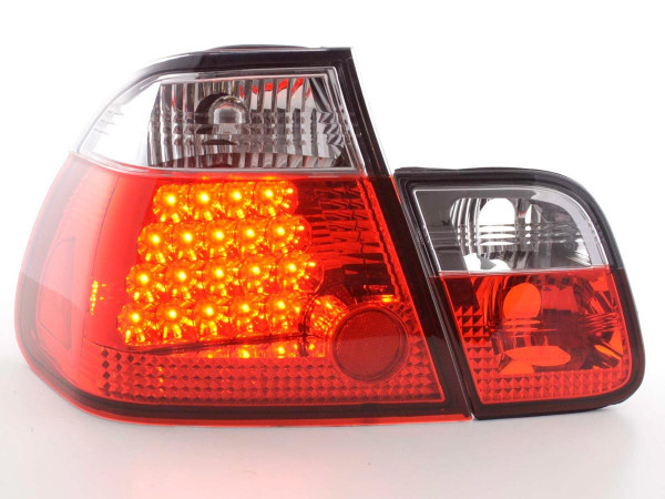LED Rückleuchten Set BMW 3er Limousine Typ E46 01-05 klar/rot