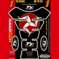 Motografix Isle Of Man TT Races 3D Gel Tankpad Protector IOMTT03K Motografix Isle Of Man TT Races 3D Gel Tankpad Protector IOMTT03K