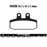 EBC SFA256 Scooter Bremsbeläge passend für Aprilia und Gilera EBC SFA256 Scooter Bremsbeläge passend für Aprilia und Gilera