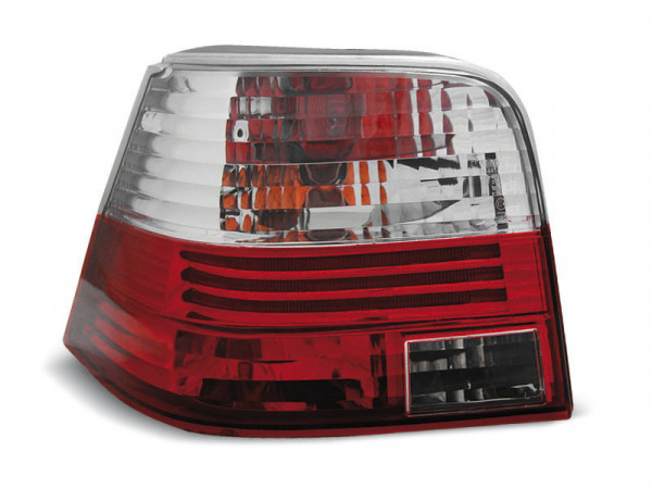 Rücklichter rot weiß passend für VW Golf 4 09.97-09.03