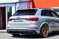 Gefräster Heckansatz passend für Audi RSQ3 FN ab 2019 Gefräster Heckansatz passend für Audi RSQ3 FN ab 2019