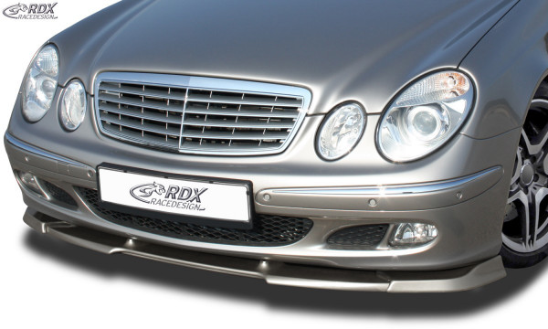 RDX Frontspoiler VARIO-X für MERCEDES E-Klasse W211 -2006 Classic/Elegance Frontlippe Front Ansatz V