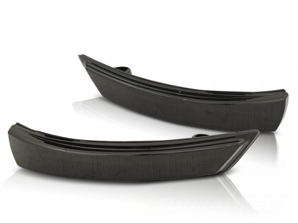 Dynamische LED Spiegelblinker Smoke passend für Ford Focus Mk2/Mk3 & Mondeo Mk4