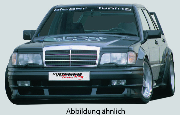 Rieger Spoilerstoßstange für Mercedes 190 (W201) Lim.