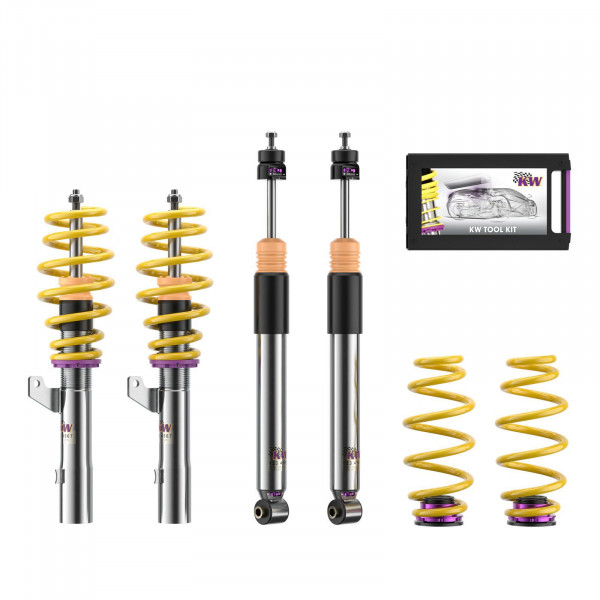 KW Gewindefahrwerk V3 inox passend für VW Golf VII Variant Allrad