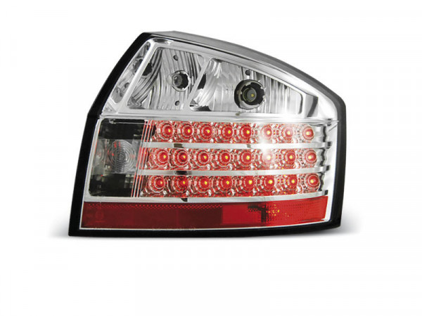 LED Rücklichter chrom passend für Audi A4 10.00-10.04