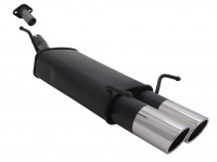 Novus Sportauspuff passend für Opel Astra G CC Fließheck 2x90mm SR-Design Novus Sportauspuff passend für Opel Astra G CC Fließheck 2x90mm SR-Design
