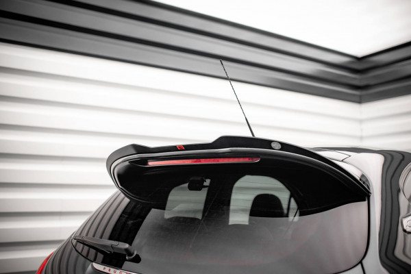 Spoiler CAP Für Peugeot 208 GTi Mk1 Schwarz Hochglanz
