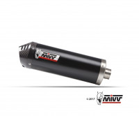 MIVV Oval Endschalldämpfer Edelstahl Schwarz passend für Kymco AK 550 17-20 MIVV Oval Endschalldämpfer Edelstahl Schwarz passend für Kymco AK 550 17-20