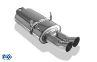 FOX Endschalldämpfer passend für BMW E36 318is Ø63,5 - 2x76 Typ 18 FOX Endschalldämpfer passend für BMW E36 318is Ø63,5 - 2x76 Typ 18