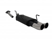 Novus Sportauspuff passend für Opel Astra G Caravan 2x76mm DTM Novus Sportauspuff passend für Opel Astra G Caravan 2x76mm DTM