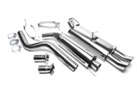 TA Technix Edelstahlanlage 2x76mm DTM passend für Opel Astra F-CC, Kadett E-CC, Kadett E Cabriolet TA Technix Edelstahlanlage 2x76mm DTM passend für Opel Astra F-CC, Kadett E-CC, Kadett E Cabriolet