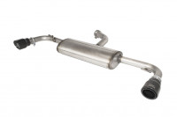 Ulter Sportauspuff passend für Volkswagen Golf VI GTI LOOK 2008–2013 mit 2 Duplex Endrohren Ø90 Ulter Sportauspuff passend für Volkswagen Golf VI GTI LOOK 2008–2013 mit 2 Duplex Endrohren Ø90