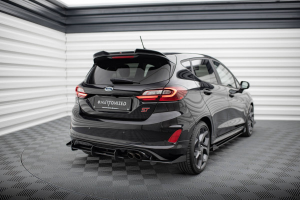 Street Pro Diffusor Heck Ansatz + Flaps passend für Ford Fiesta Mk8 ST