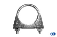 FOX U-Bügelschelle Edelstahl Ø 54mm FOX U-Bügelschelle Edelstahl Ø 54mm