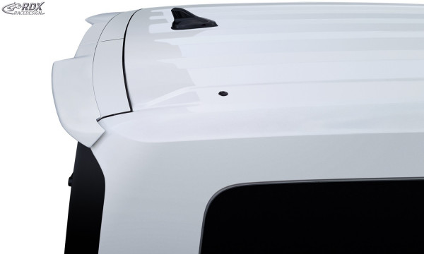RDX Heckspoiler für VW Caddy SB 2K 2KN (2020+) mit geteilter Heckklappe Flügeltüren Dachspoiler Spoi